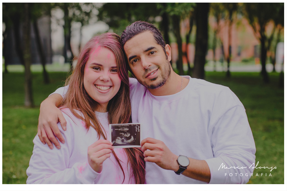 fotografia de embarazo